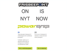 Tablet Screenshot of frisbeepoint.fi